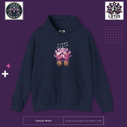 Fight For More Womens Gloves Hoodie