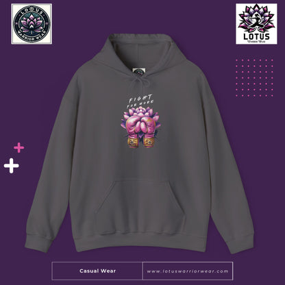 Fight For More Womens Gloves Hoodie