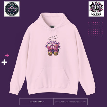 Fight For More Womens Gloves Hoodie