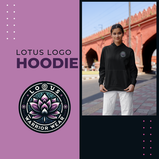 Lotus Warrior Brand Logo Hoodie